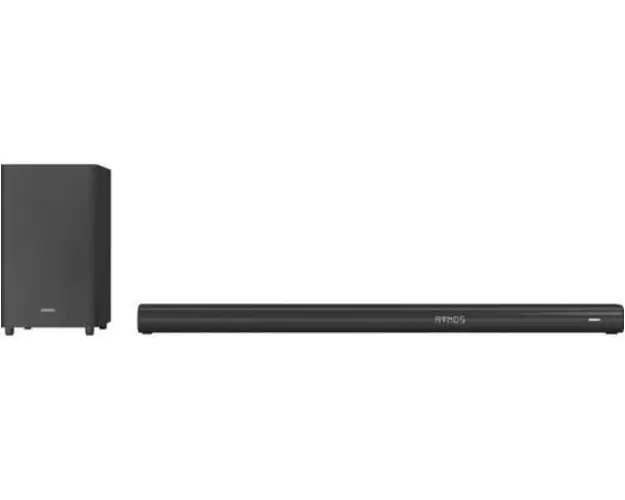 Soundbar Horizon Acustico HAV-H8700, 5.1.2ch, Dolby Atmos, 380W, Subwoofer Wireless (Negru)