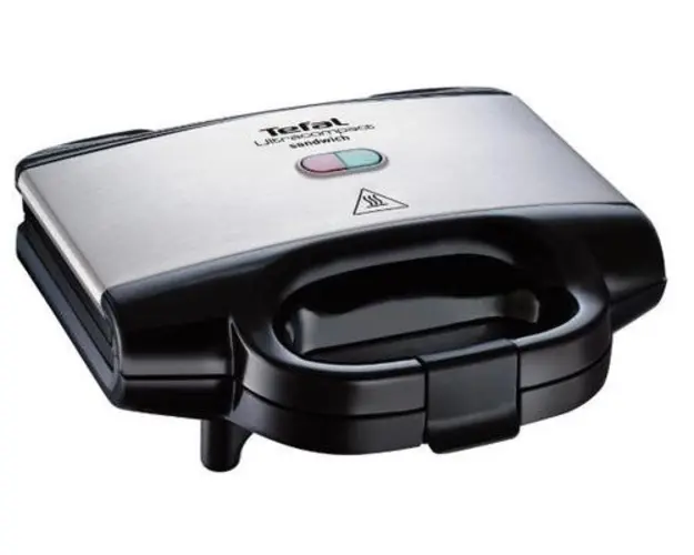 Sandwich maker Tefal Ultracompact SM157236, 700 W (Negru/Inox)