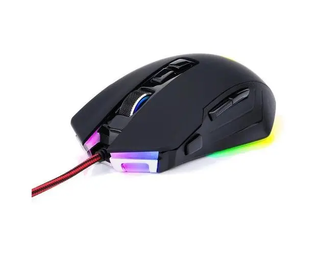 Mouse Gaming Redragon Dagger 2, USB, 10000 DPI, iluminare RGB (Negru)