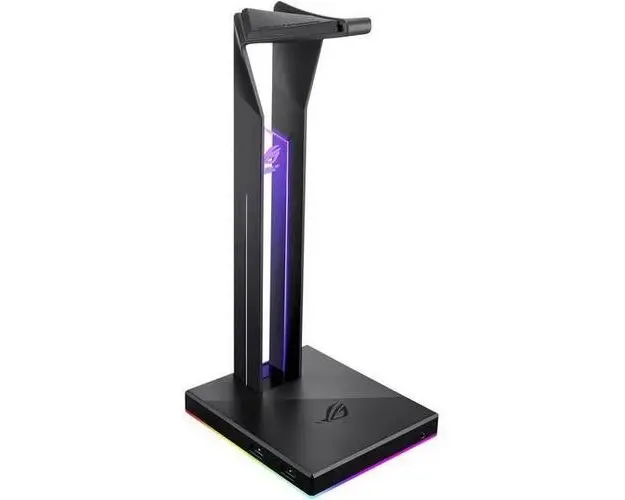 Stand Casti ASUS ROG Throne, iluminare RGB (Negru)