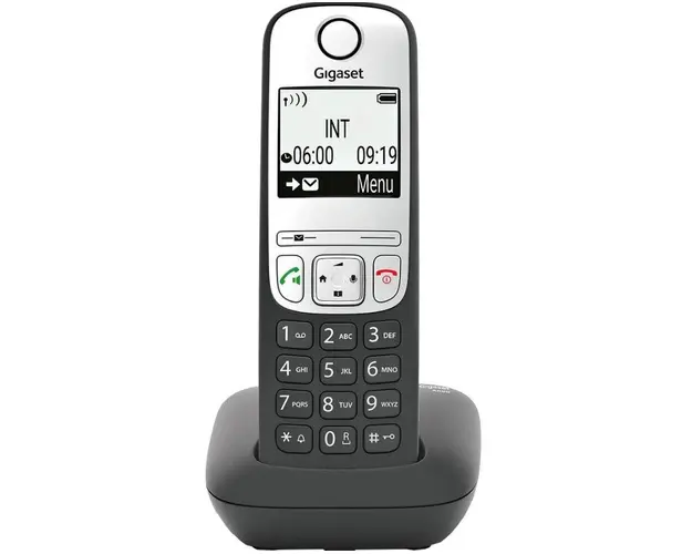 Telefon DECT fara fir Gigaset A690, Caller ID (Negru)
