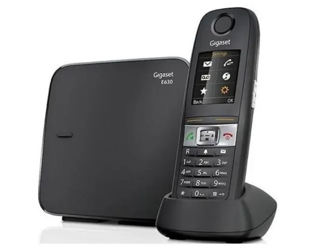 Telefon DECT Gigaset E630 (Negru)