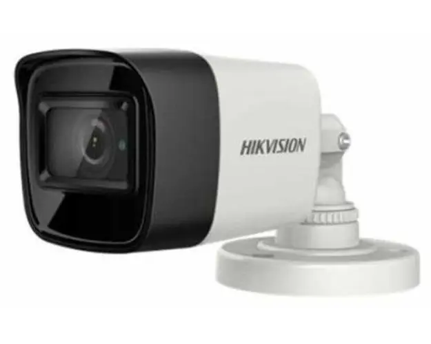 Camera supraveghere video Hikvision DS-2CE16D0T-ITFS28, Turbo HD bullet, 2MP, CMOS, 1920 × 1080, 2.8mm (Alb/Negru)