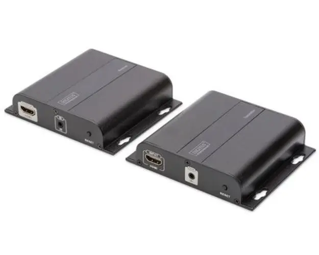 Extender HDMI Digitus DS-55122, 4K (Negru)