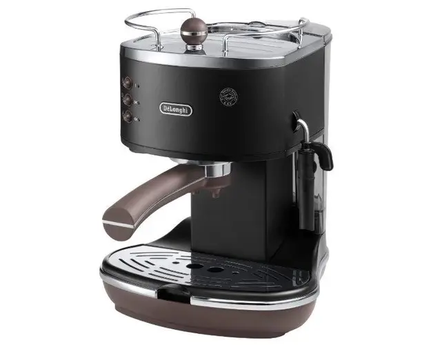 Espressor cu pompa De'Longhi Vintage ECOV311.BK, 15 bari, 1.4 l, Sistem Cappuccino (Negru)