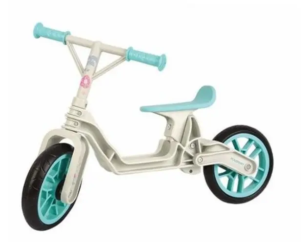 Bicicleta Copii Polisport Bb, Roti 12inch, fara pedale, ergonomica (Gri/Albastru)