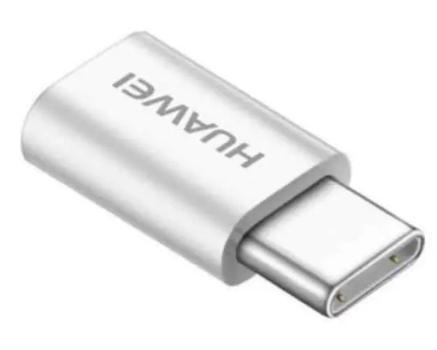 Adaptor Huawei AP52, MicroUSB-Tip-C (Alb)