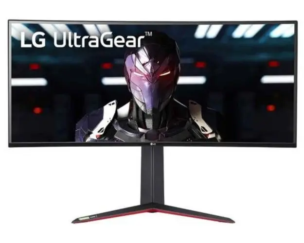 Monitor Gaming IPS LED LG UltraGear™ 34inch 34GN850P-B, WQHD (3440 x 1440), HDMI, DisplayPort, AMD FreeSync, Nvidia G-Sync, Ecran curbat, 160 Hz, 1 ms (Negru/Rosu)