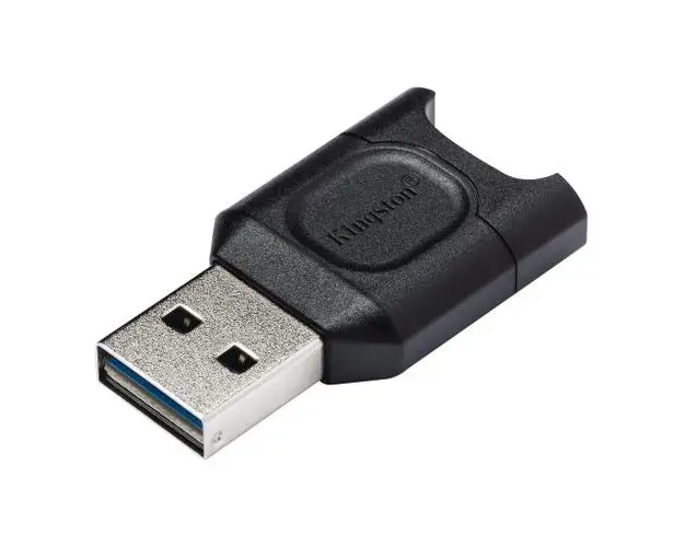 Card reader Kingston MobileLite Plus, microSD, interfata USB 3.2 Gen 1, UHS-II (Negru)