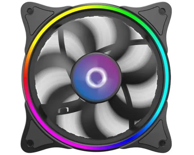 Ventilator AQIRYS Cetus 6P-12SL16-RGB, 120 mm