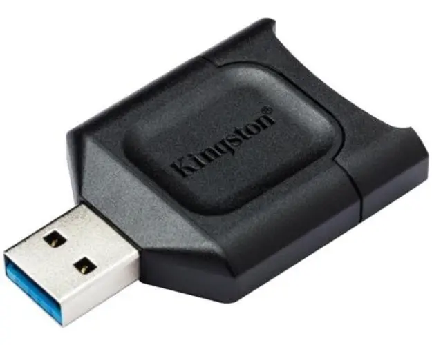 Card reader Kingston MobileLite Plus, USB 3.2, UHS-II, SD/SDHC/SDXC (Negru)