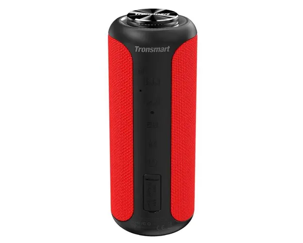 Boxa Portabila Tronsmart Element T6 Plus Upgraded, Bluetooth, 40W, NFC, IPX6 (Rosu)