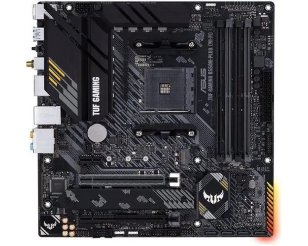Placa de baza ASUS TUF GAMING B550M-PLUS WI-FI, AMD B550, AM4, mATX