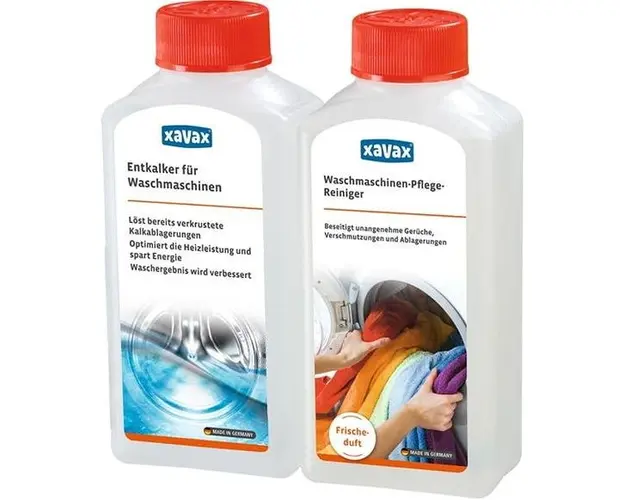 Pachet solutii de curatat Xavax 110797 pentru masini de spalat, 250 ml