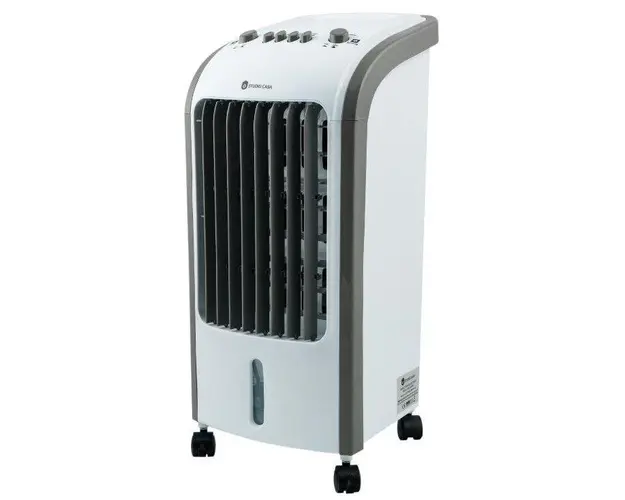 Racitor de aer Studio Casa Cool Air 300, Umidificator, Ventilator, Portabil (Alb)