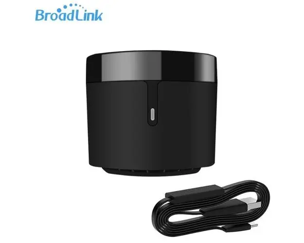 Pachet BroadLink Hub RM4 Mini + Senzor de temperatura si umiditate HTS2