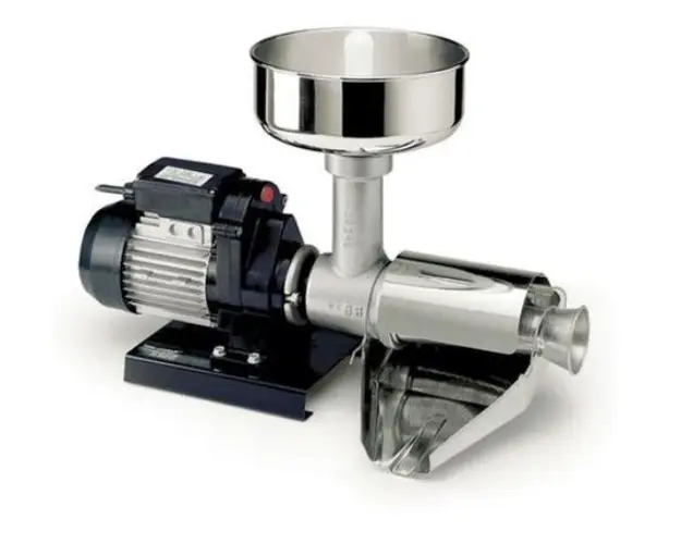 Storcator de rosii Reber 9000 N, 600 W, 350 kg/h (Negru/Inox)
