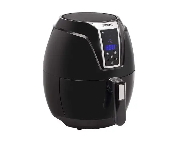 Friteuza cu aer cald Princess Aerofryer XL 0118202101001, 1400 W, 3.2 l, 7 Programe, 80-200C (Negru)