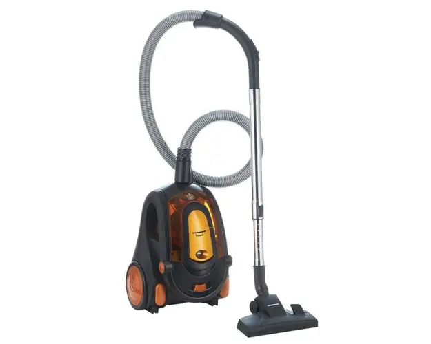 Aspirator fara sac Heinner HVC-V800BK, 800 W, 2.2 l (Negru/Portocaliu)
