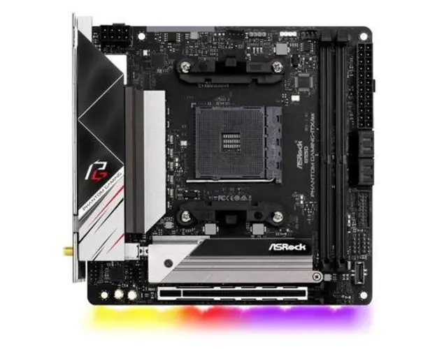 Placa de baza ASRock B550 Phantom Gaming-ITX/ax, AMD B550, AM4, mITX 