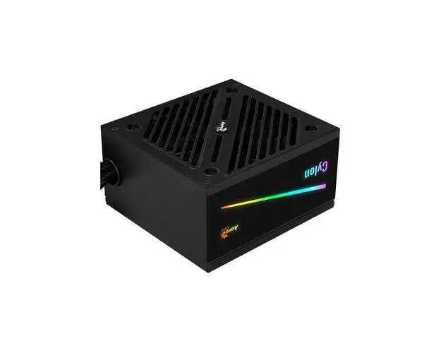 Sursa Aerocool Cylon 600W, iluminare RGB (Negru)