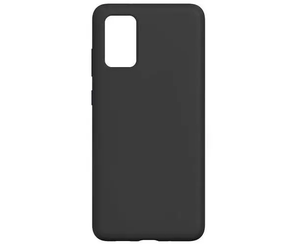 Protectie Spate Just Must Defense Liquid Silicone pentru Samsung Galaxy S20 Plus (Negru) 