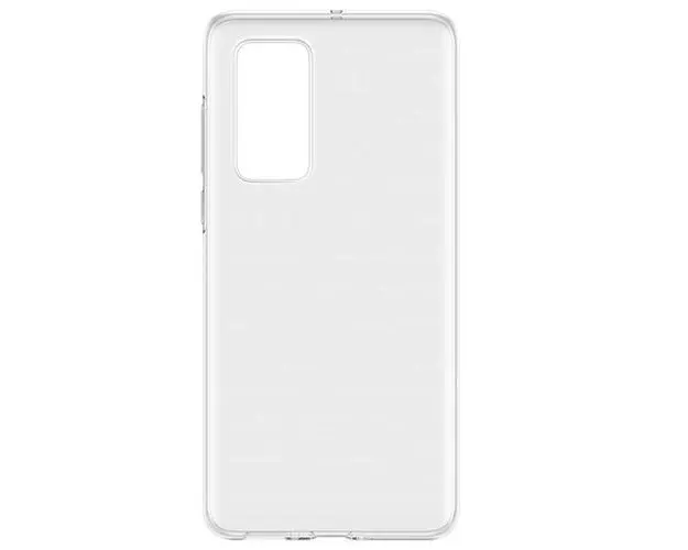 Protectie Spate Lemontti Silicon Transparent pentru Huawei P40 (Transparent) 