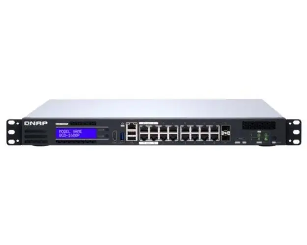 Switch Qnap QGD-1600P-8G, 16 Porturi, Gigabit