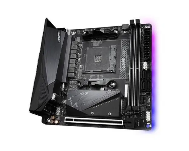 Placa de baza Gigabyte B550I AORUS PRO AX, AMD B550, AM4, mITX 