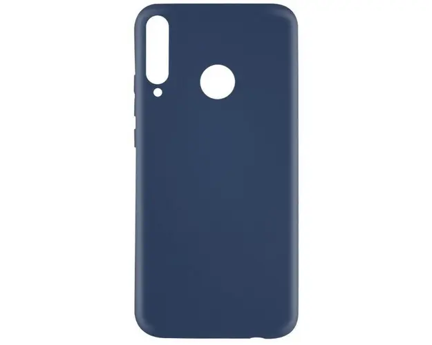 Protectie Spate Lemontti Silky LEMHSSP40LEAI pentru Huawei P40 Lite E (Albastru)