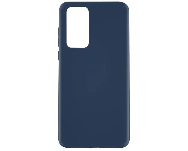 Protectie Spate Lemontti Silky LEMHSSP40PAI pentru Huawei P40 Pro (Albastru)