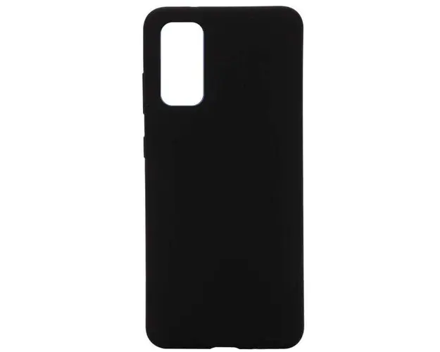 Protectie Spate Lemontti Silky LEMSLKS20N pentru Samsung Galaxy S20 (Negru)