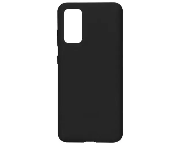 Protectie Spate Lemontti Silky LEMSLKS20PN pentru Samsung Galaxy S20 Plus (Negru)