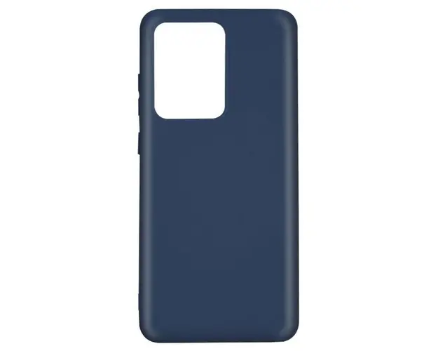 Protectie Spate Lemontti Silky LEMSLKS20UAI pentru Samsung Galaxy S20 Ultra (Albastru)