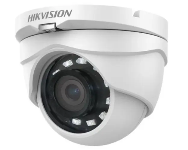 Camera supraveghere video Hikvision DS-2CE56D0T-IRMF3C, Dome, 1080p, 2MP, 3.6mm (Alb)