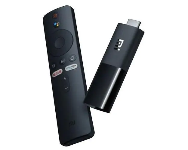 Player Multimedia Xiaomi Stick Mi Streaming TV, telecomanda cu control Google Assistant (Negru)