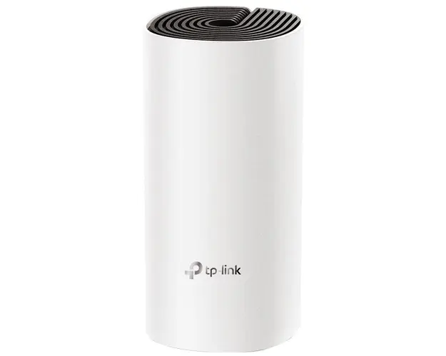 Sistem Wireless Mesh TP-Link Deco M4, Gigabit, Dual Band, 1200 Mbps, Antene interne, 1 pack (Alb)