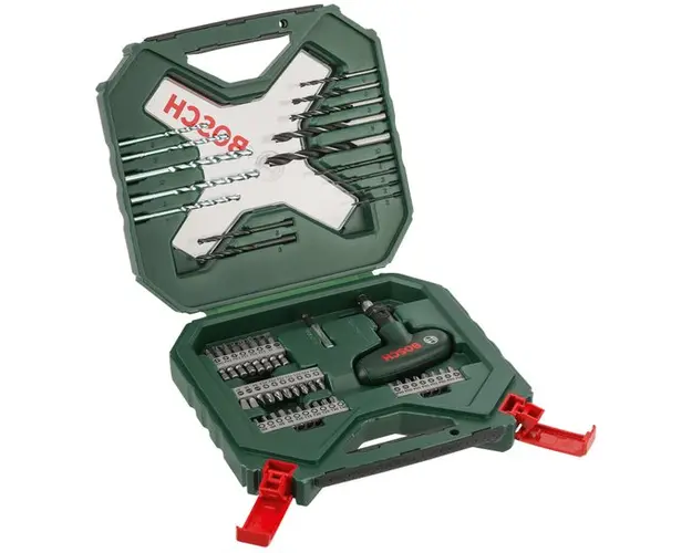 Set accesorii insurubare si burghie mixte BOSCH X-Line Classic 2607010610, 54 buc.