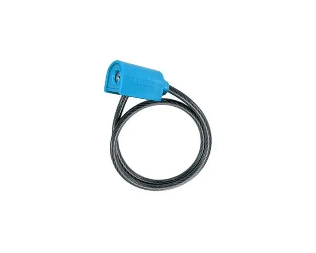 Antifurt Luma Enduro 7335 D12 185cm C35, inchidere cu cheie (Negru)