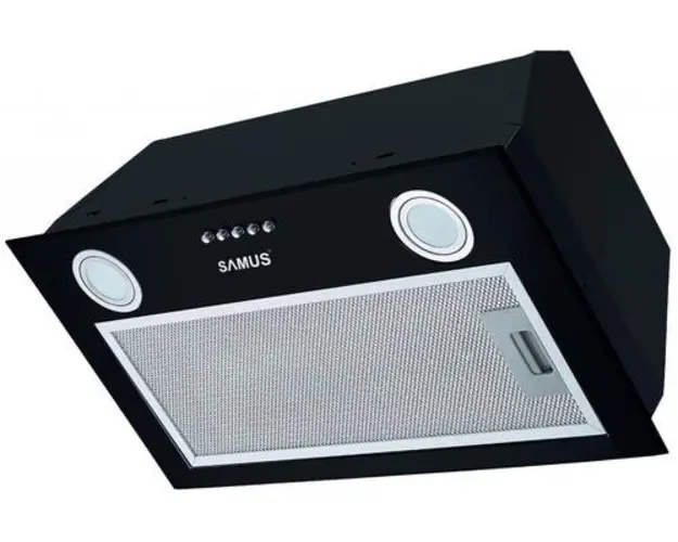 Hota incorporabila Samus HS5232B, 68 W, 1 Motor, 325 m3/h, Filtru tip caseta, 52.5 cm (Negru)