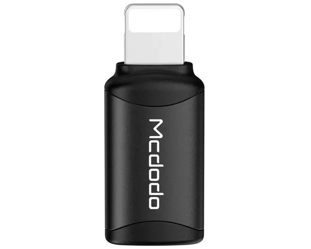 Adaptor Mcdodo Extreme Series OT-7680, Type-C la Lightning (Negru)