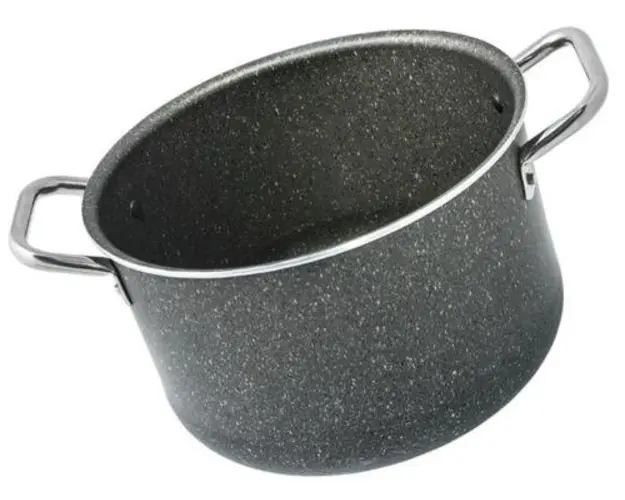 Oala Studio Casa Pepita Granit GPMPE2651, 8 l, 26 cm (Negru)