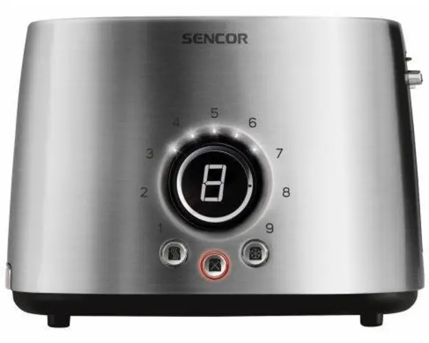 Prajitor de paine Sencor STS 5050SS, 2 felii, 1000W (Argintiu)