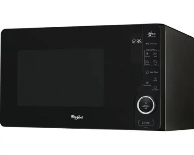 Cuptor cu microunde Whirlpool MWF 420 BL, 25 l, 800 W, Autocuratare, Autocook (Negru)
