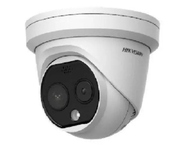 Camera supraveghere cu termoviziune pentru masurarea temperaturii corpului Hikvision DS-2TD1217B-6/PA, 1/2.7inch CMOS (Alb)