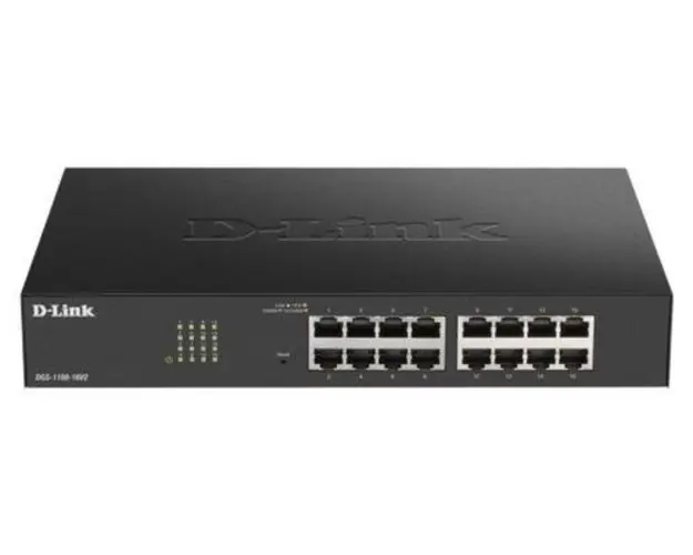 Switch D-Link DGS-1100-16V2, cu management, 16 Porturi, Gigabit