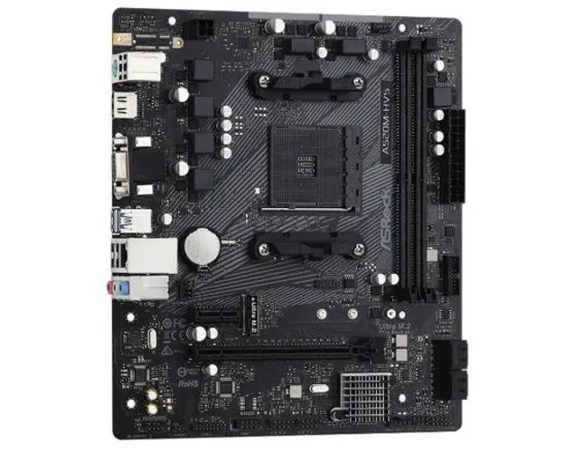 Placa de baza ASRock A520M-HVS, AMD A520, AM4, mATX 