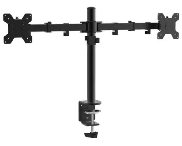 Suport birou 2 monitoare Serioux MM1903A, 10”-27” (Negru)