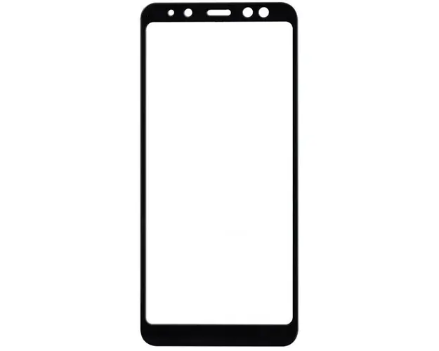 Folie Sticla Temperata Devia DVFOLA730BK pentru Samsung Galaxy A8 Plus (2018) (Transparent/Negru)
