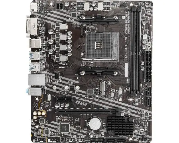 Placa de baza MSI A520M-A PRO, AMD A520, AM4, mATX